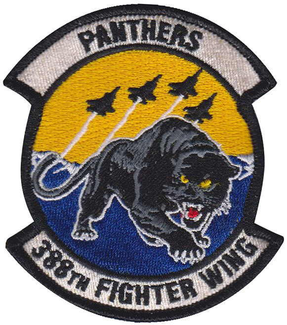 USAF 388th FIGHTER WING – PANTHERS F-35 - PATCH