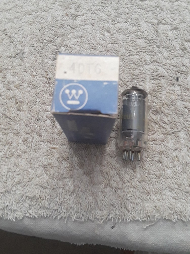 NOS Westinghouse 4DT6 Vacuum tube