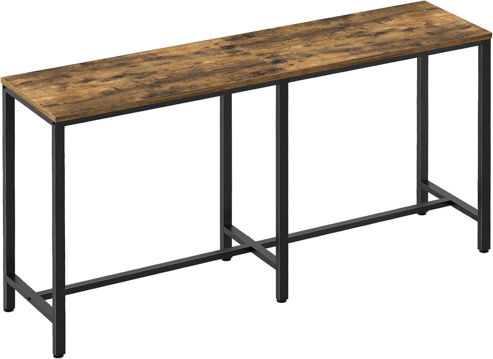 70.8" Long Bar Table Counter Bar Height Table High Top Table Rectangular Hightop