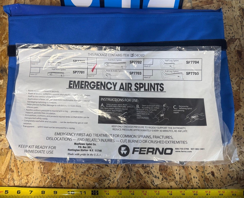 FERNO EMERGENCY AIR SPLIT BAG
