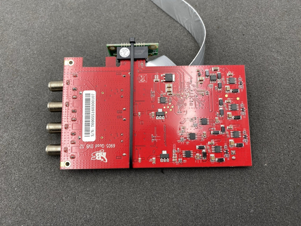 TBS6905 DVB-S2 Quad Tuner PCIe Card