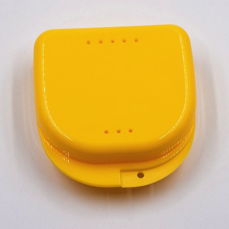 10Pcs Dental Retainer Denture Storage Case Box Mouthguard Container Assorted