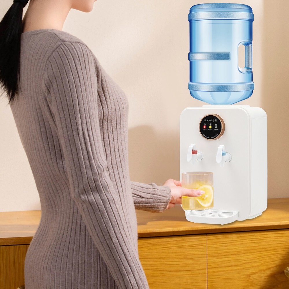 500ml Electric Top Loading Hot/Cold Water Dispenser Countertop Drinking Machine