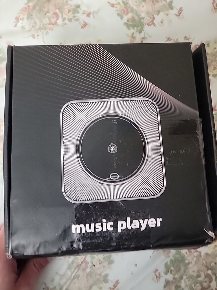 Desktop CD Player with Speakers,