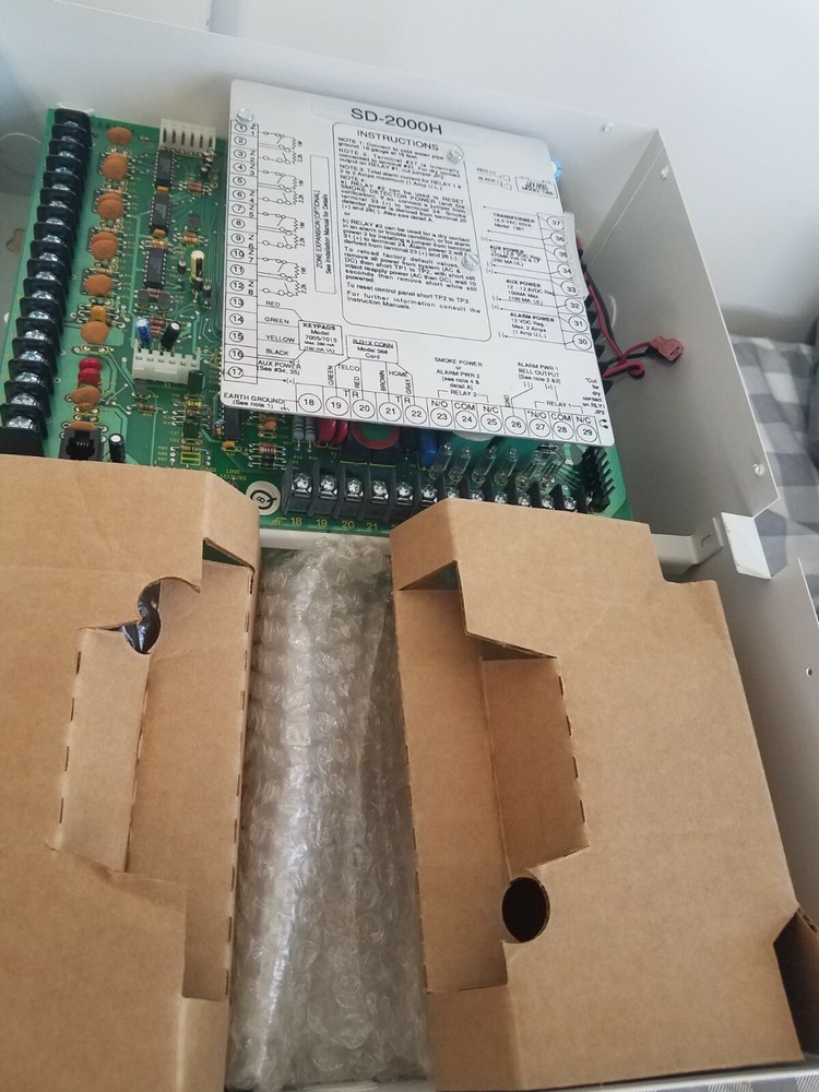 Security Dimensions SD-2000H Security System Control Panel Box "NEW OLD STOCK"