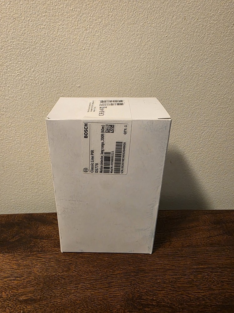 Bosch Classic Line PIR DS778 Motion Detector Sensor for Security Systems 200FT