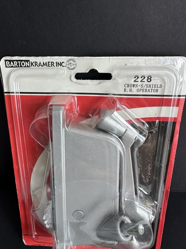 Barton Kramer Window Operator Right Hand Silver 4-5/8" 228
