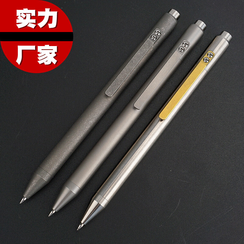 EDC Titanium Alloy Pen With Writing Multi-functional Portable OutdoorTools