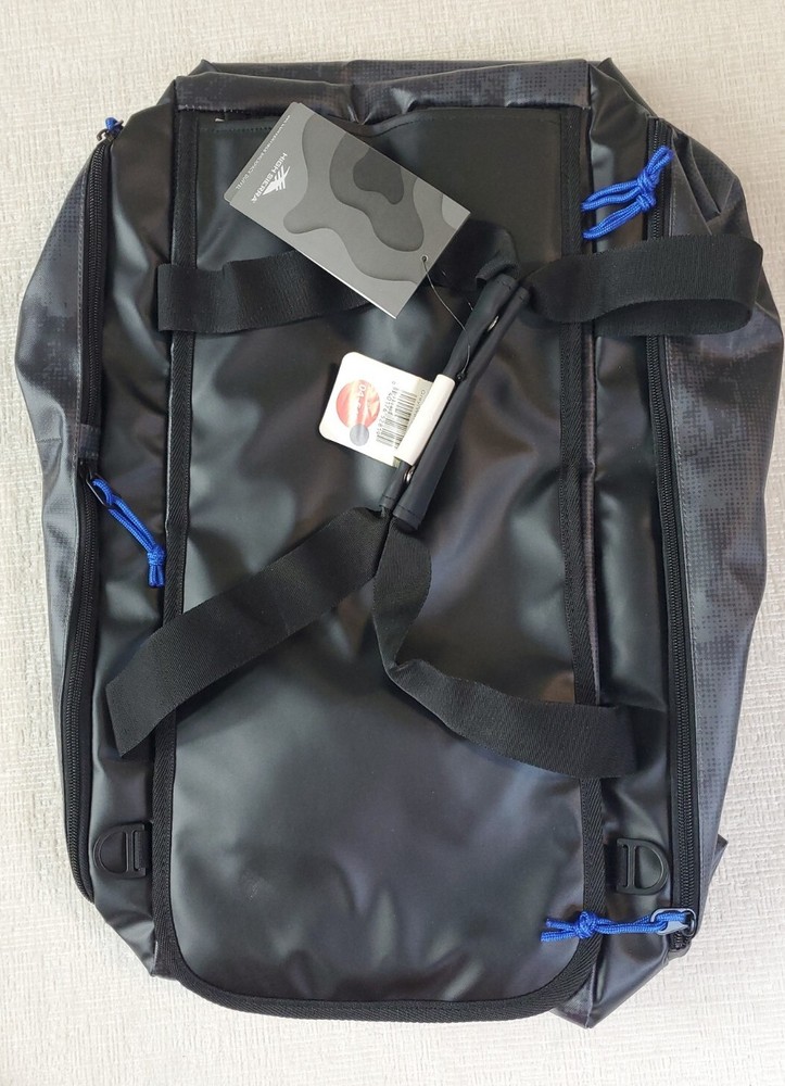 High Sierra Convertible Duffel Backpack - Gray/Blue