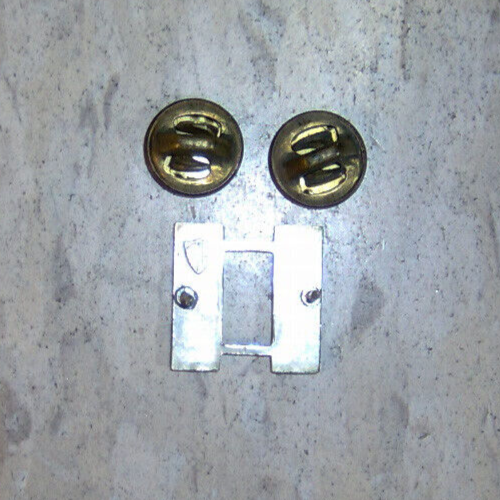 Collar Bar Pin WW2 silver genuine