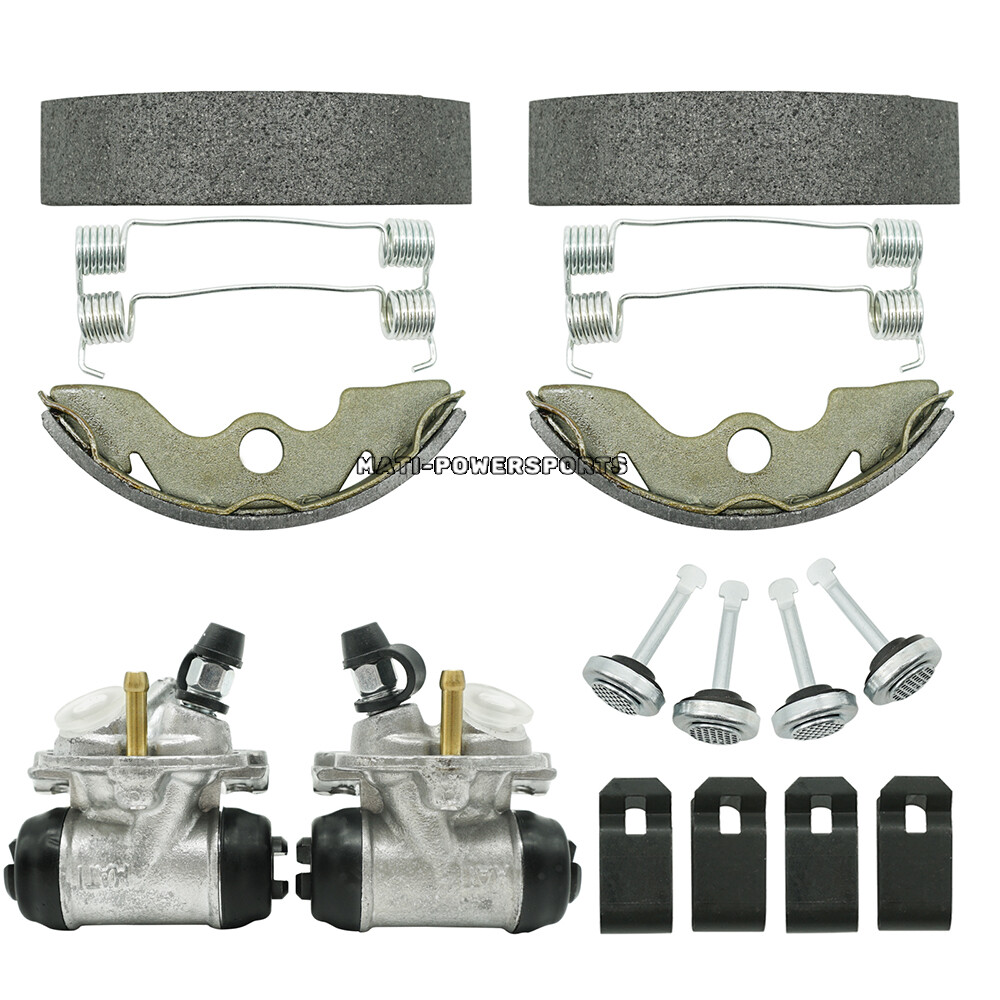 Front Brake Wheel Cylinders w/Shoes for Honda FourTrax 300 TRX300 2x4 1993-2000