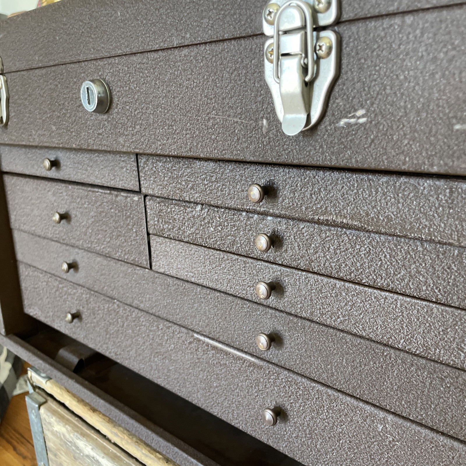 Vintage Kennedy 520-9267, 7-Drawer Machinists' Chest Tool Box NICE CLEAN, USA