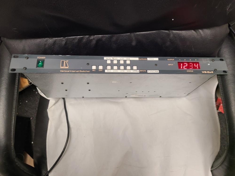 Kramer VS-5x4 Vertical Interval Video Switcher Rack Mount
