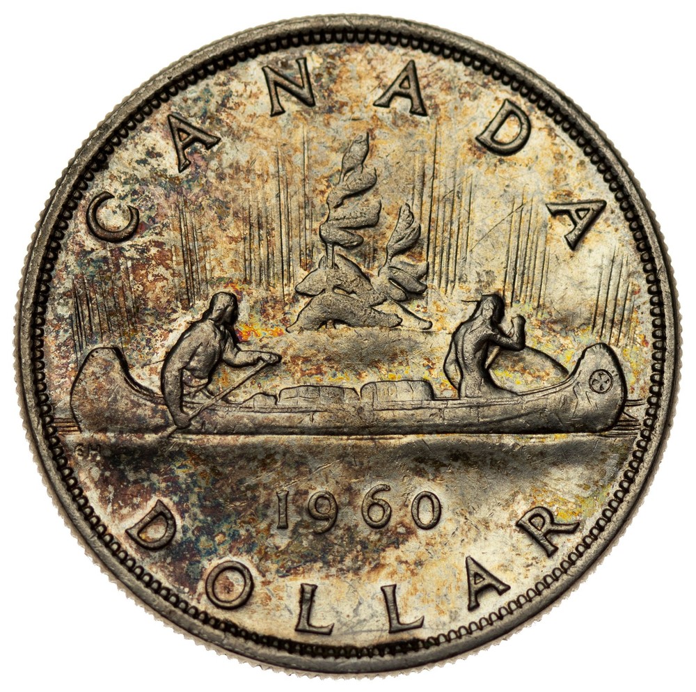 Canada - Dollar 1960 - Elizabeth II, Silver