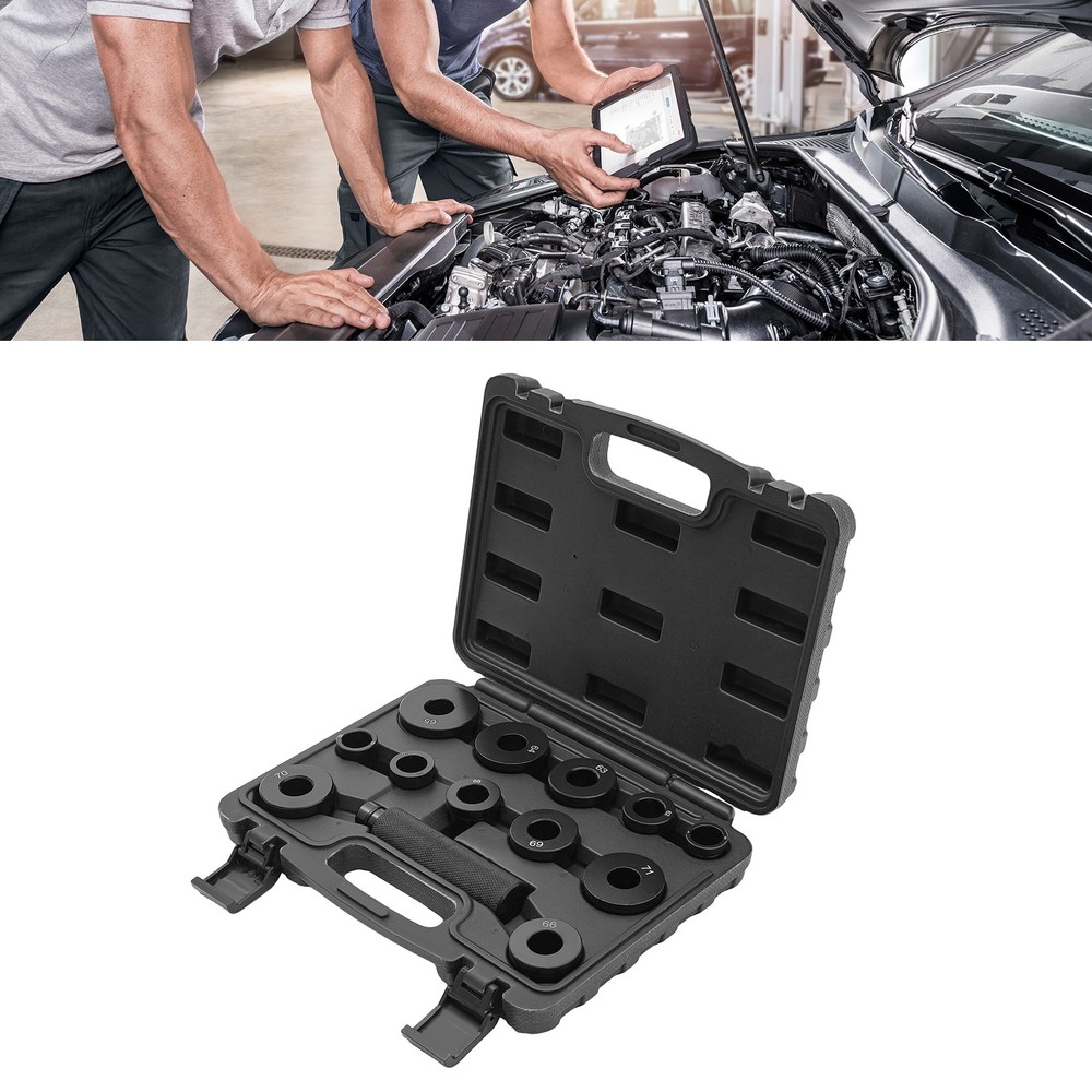 13PCS Modern Transmissions Bushing Driver Set Bushing Driver Tools Kit ﻿Black US
