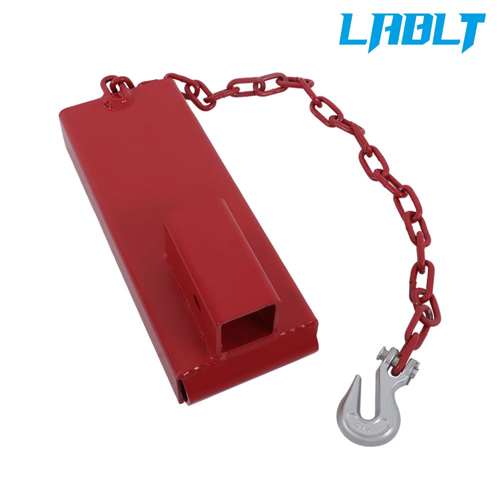 LABLT 2" Forklift Hitch Receiver Trailers Towing Adapter Pallet Forks Attachment