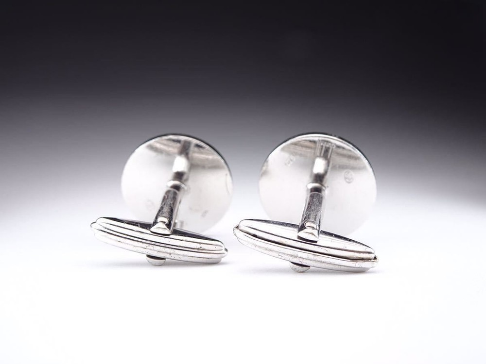 Dunhill Sv925 Geometric Cufflinks