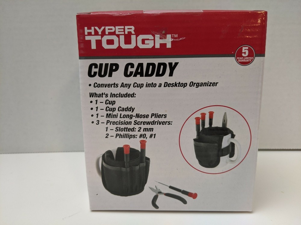 Hyper Tough Cup Caddy new in box