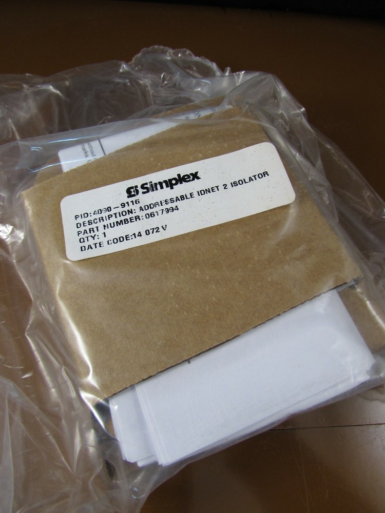 SIMPLEX ADDRESSABLE IDNET 2 ISOLATOR 0617994 - 4090-9116