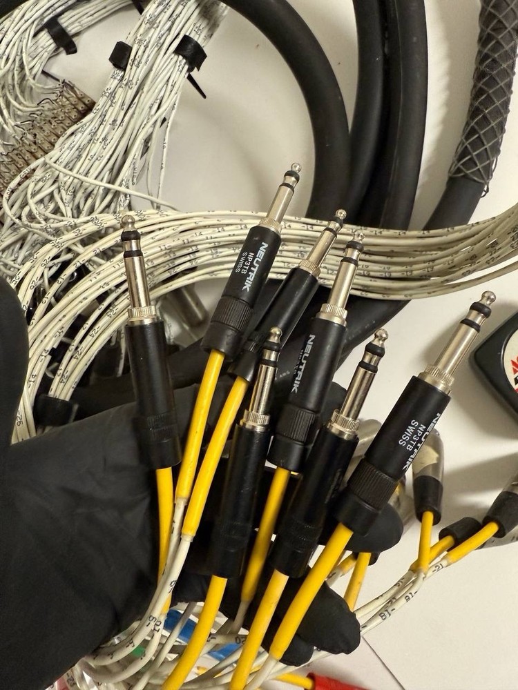 96-Point Audio Patch Panel 4×24 - Rackmount - Used Needs Minor Rewiring