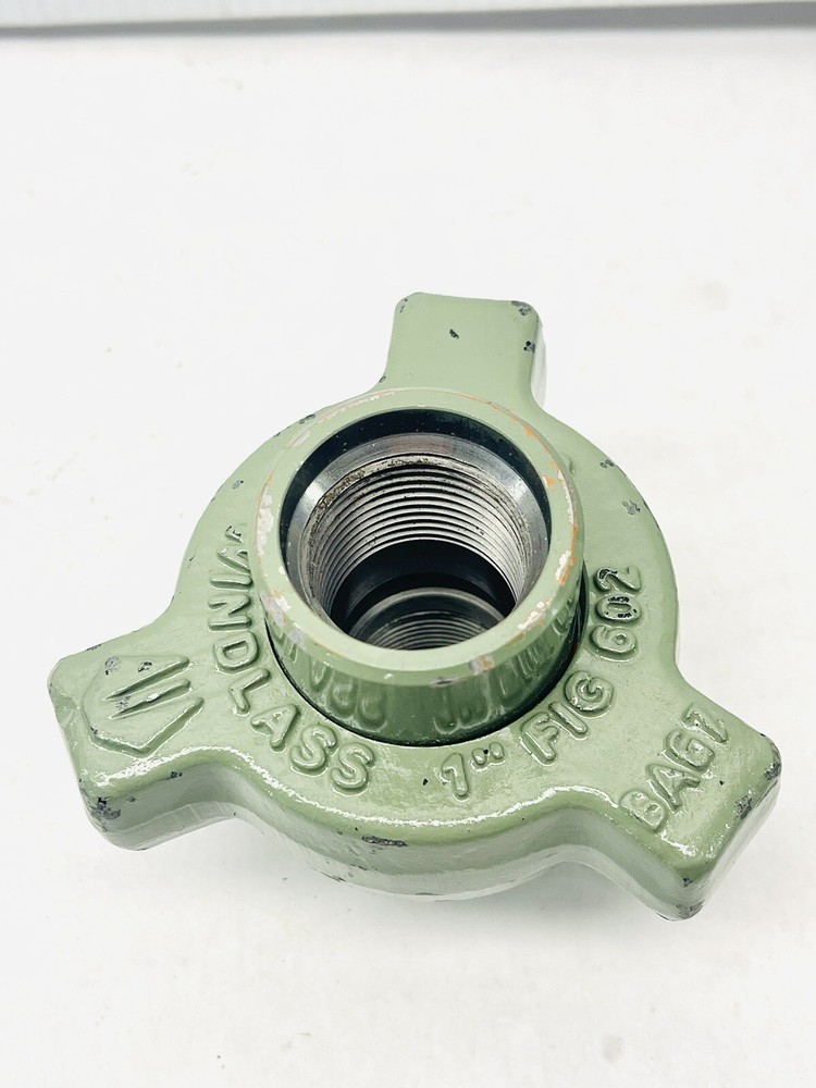 WINDLASS 1" FG 602 THREADED 6000 PSI CWP HAMMER UNION