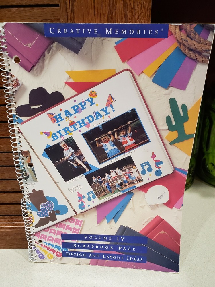 Creative Memories Idea Book Volume 4