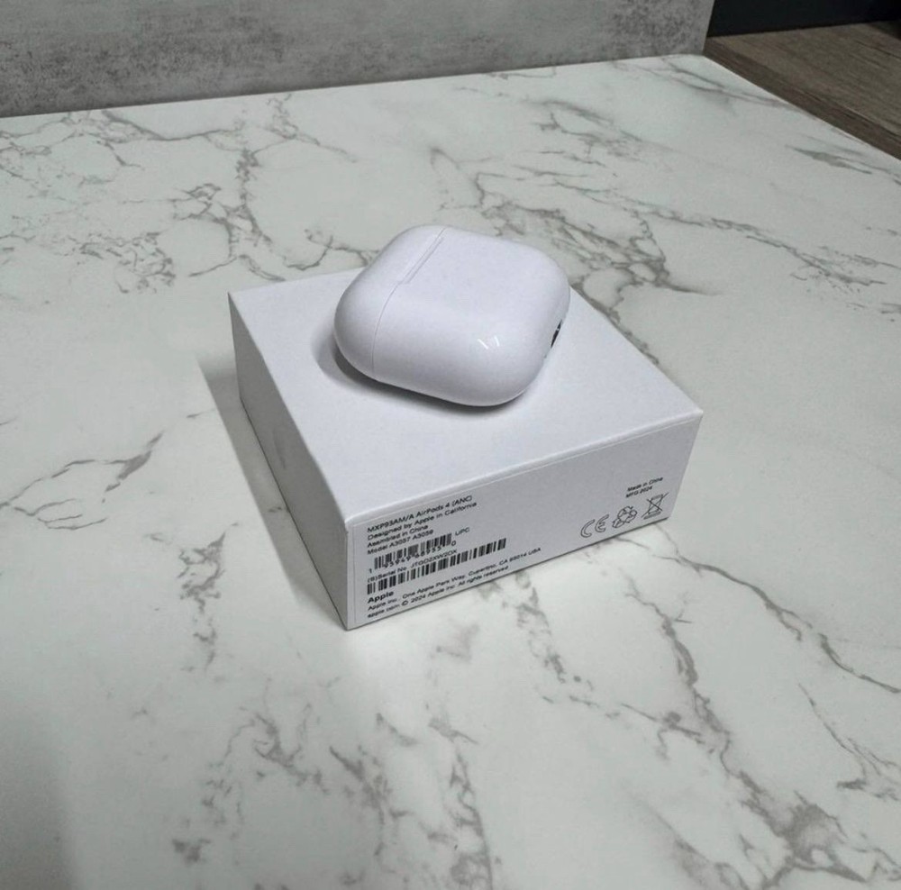 Apple AirPods 4 (3NG) Wireless Bluetooth Earbuds with Charging Case, White