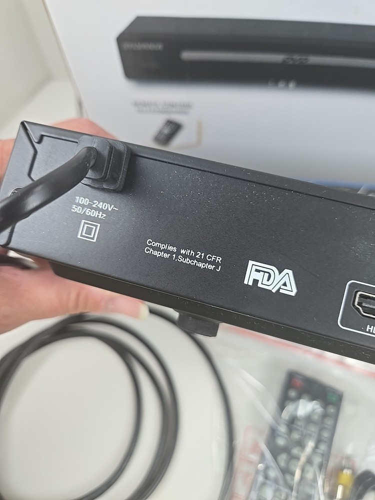 Sylvania HDMI Upconvert DVD Player with 1080P Upconversion (SDVD1096)™ READ!!