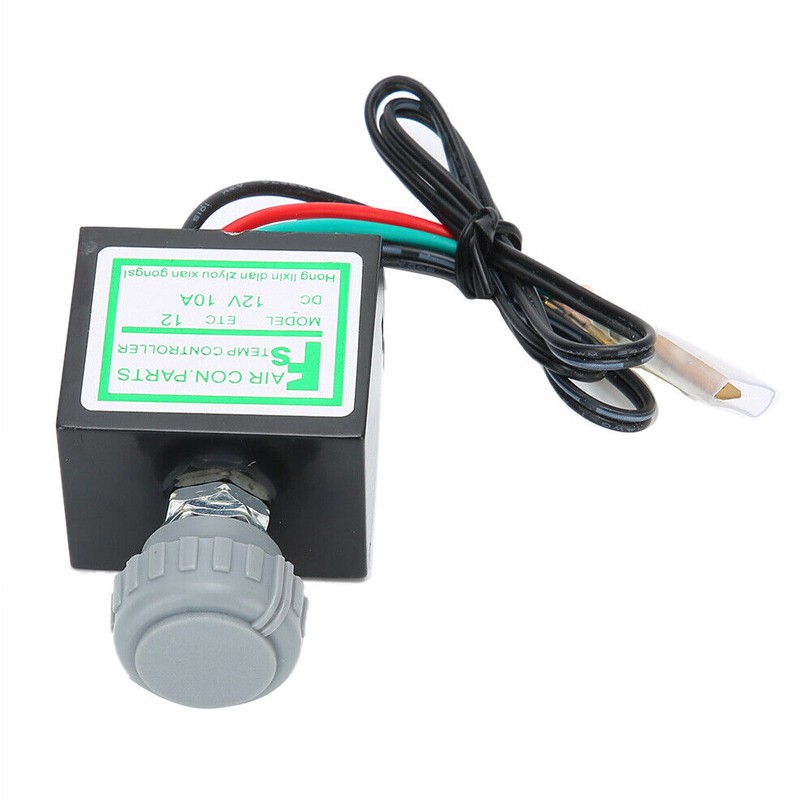 12V Car A/C Electronic Thermostat Temperature Control Auto Access Adjustable 10A