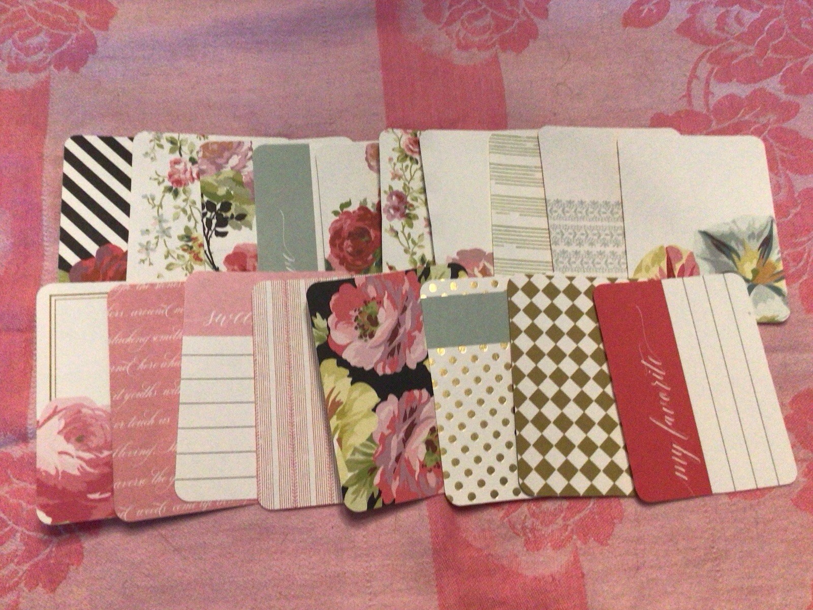 Anna Griffin “post Cards” 6x4 & 3x4 set of 44 NEW