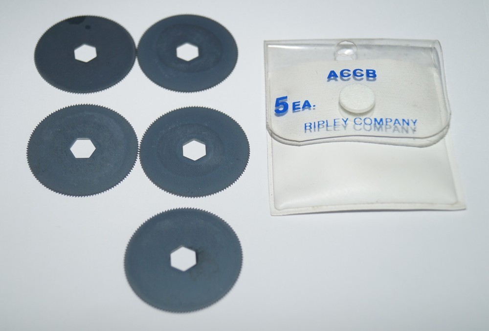 (5) Pack Ripley ACCB Armored Cable Cutter Replacement Blades - Stripper