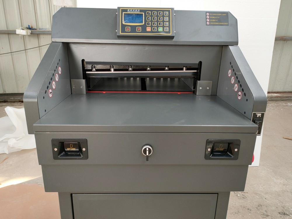 Electric Program-control Paper Cutter 110V Digital Stand Paper Cutting Machine