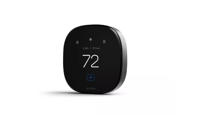Ecobee For Pro Smart Thermostat Premium EB-STATE6PB-01 Black/Silver
