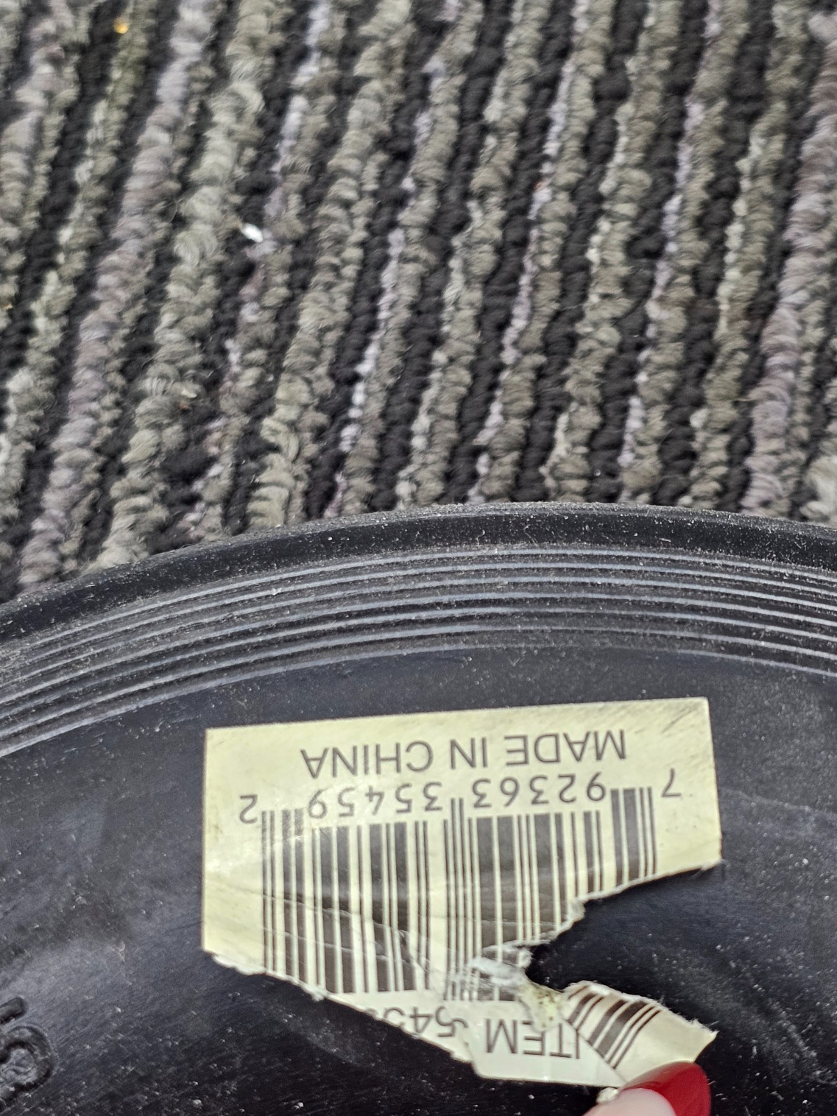 (QTY 2) 10x2.5 Solid Rubber Wheel Tire 5/8 Bore Hard Snow Blower Dolly Cart