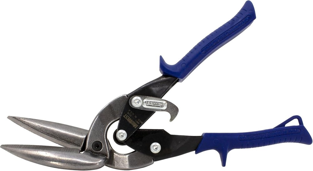 MIDWEST Power Cutters Long Cut Snip - Straight Offset Original Version
