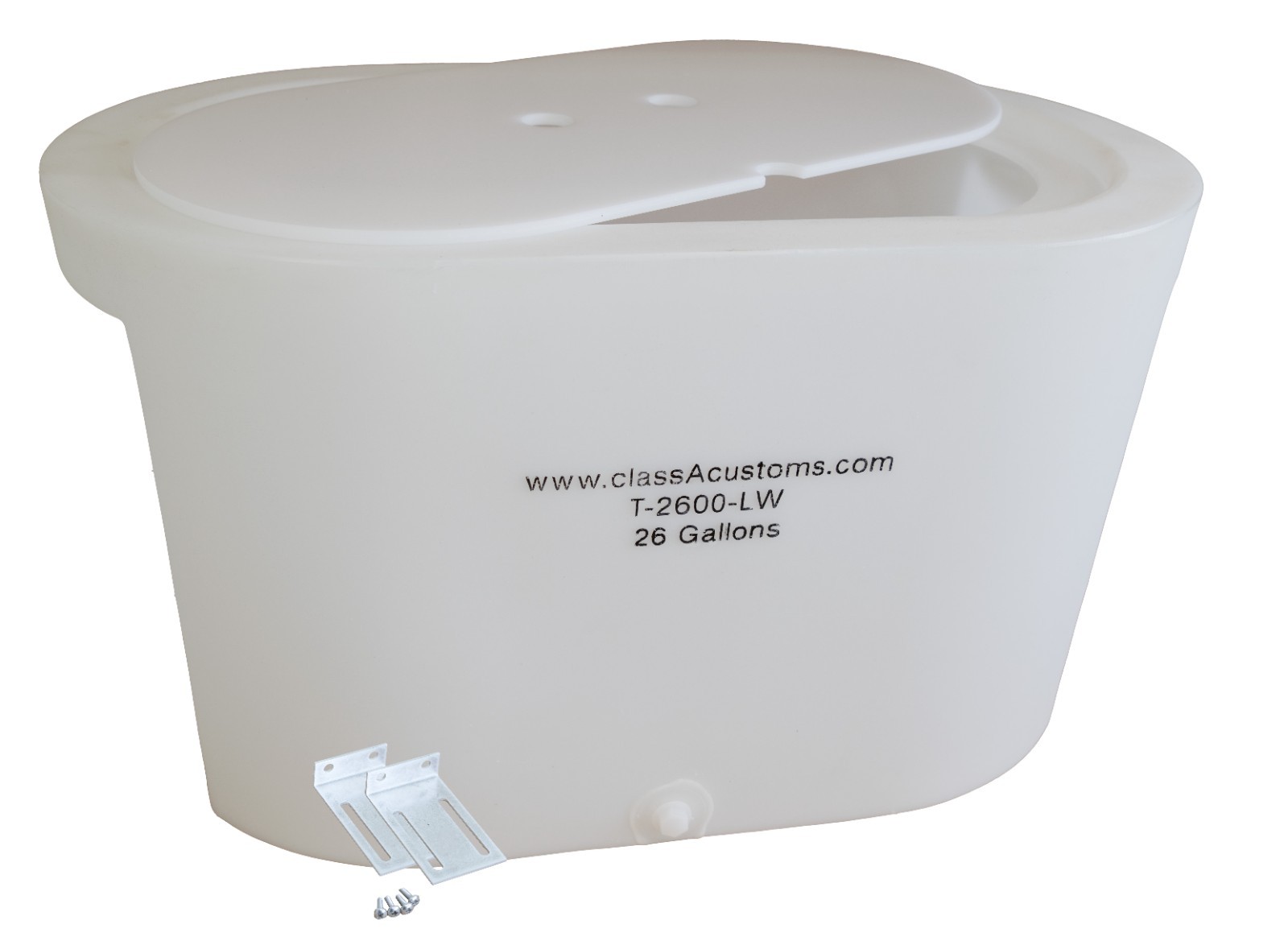 26 Gallon LIVEWELL / Baitwell Tank portable fish fishing bait saver | T-2600-LW