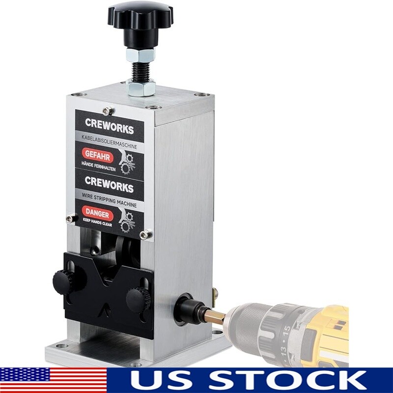 Manual Wire Stripping Machine Tool Drill Powered Cable Stripper Scrap Wire New