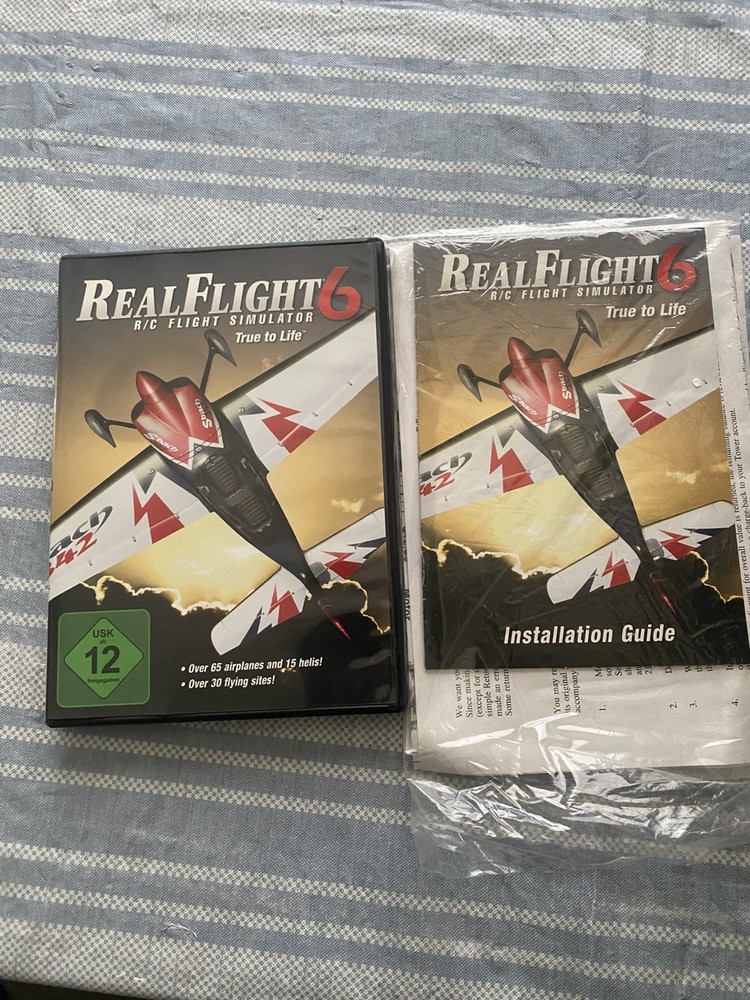 Real Flight 6 R/C Flight Simulator with Interlink Elite Controller pc