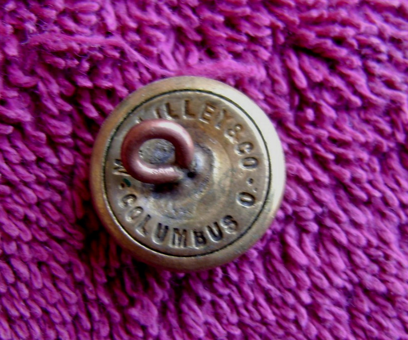 NON EXCAVATED UNION STAFF OFFICER & EAGLE "I" INFANTRY OFFICER CUFF BUTTONS