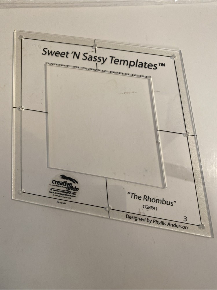 Creative grids the rhombus CGRP1