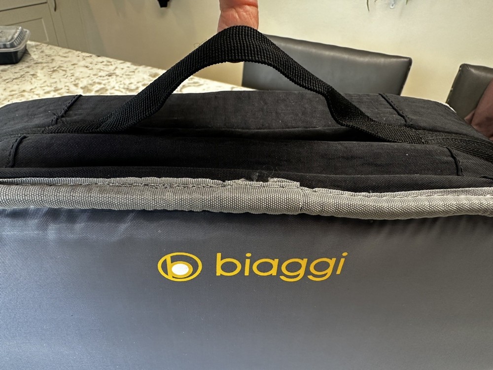 Biaggi Zipsak Boost! Gray Expandable Roller Bag Packing Cube Foldable Carry On