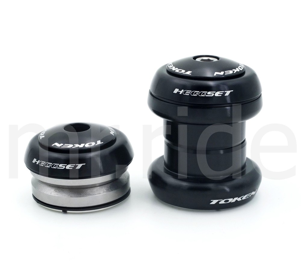 Head set TOKEN "Heggset" TK 060 for 1 1/8" integrated + threadless Black