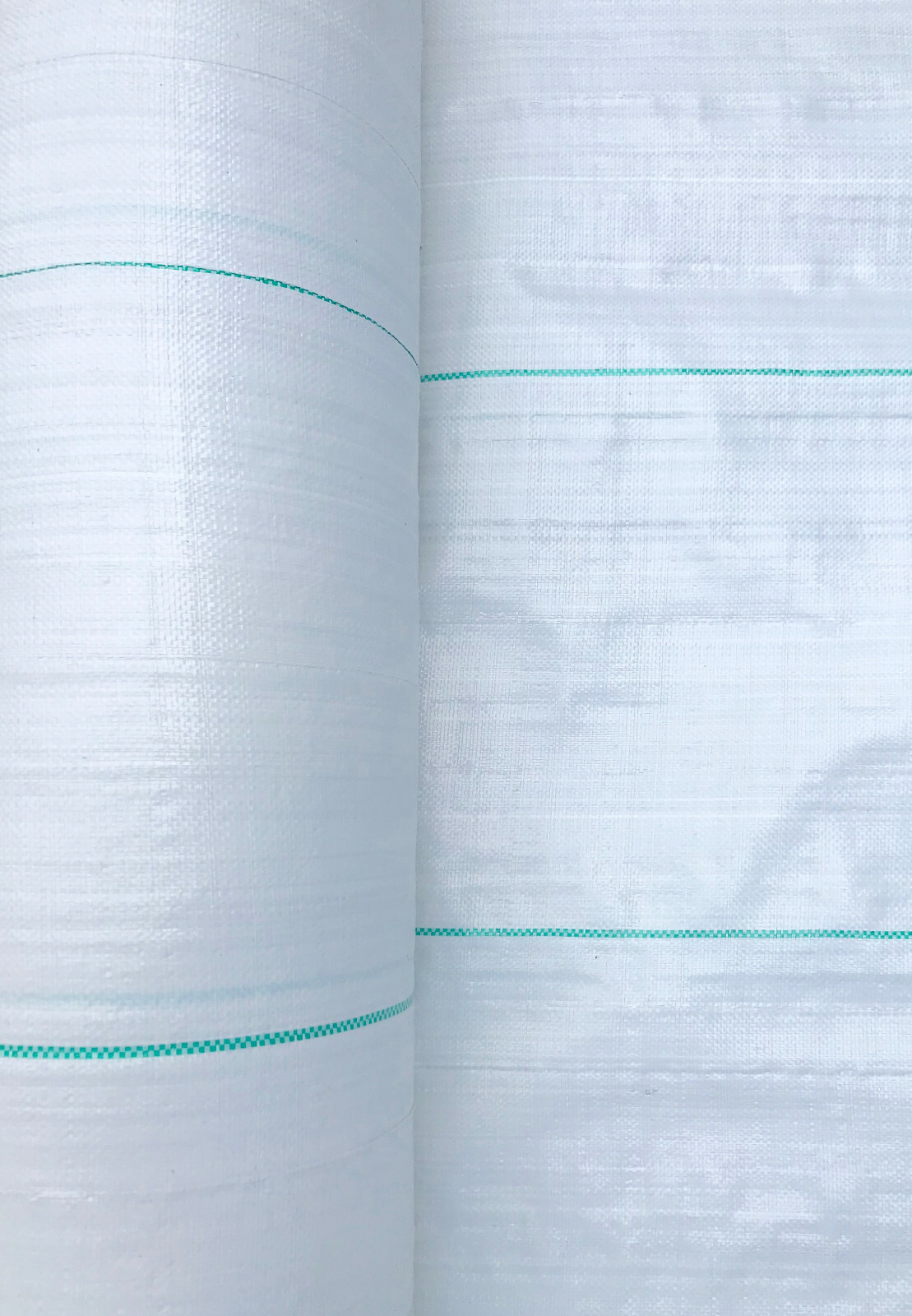 White Landscape Fabric Woven Polyethylene Commercial Grade Weed Barrier Cloth