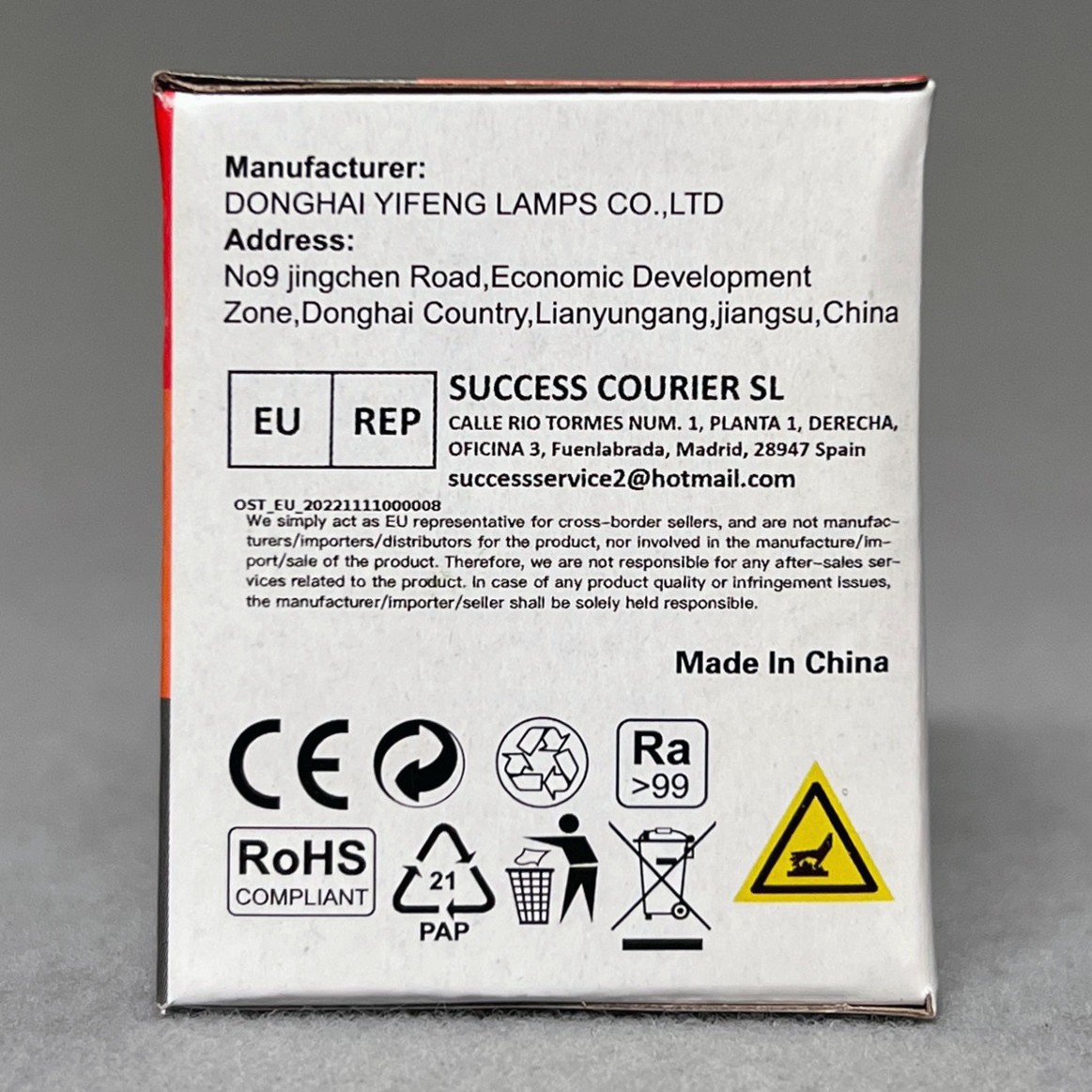 ECO HALOGEN BULBS Box Of 6 (MR16) 12V/50W 2700k WARM WHITE Dimmable 2-Pin GU5.3