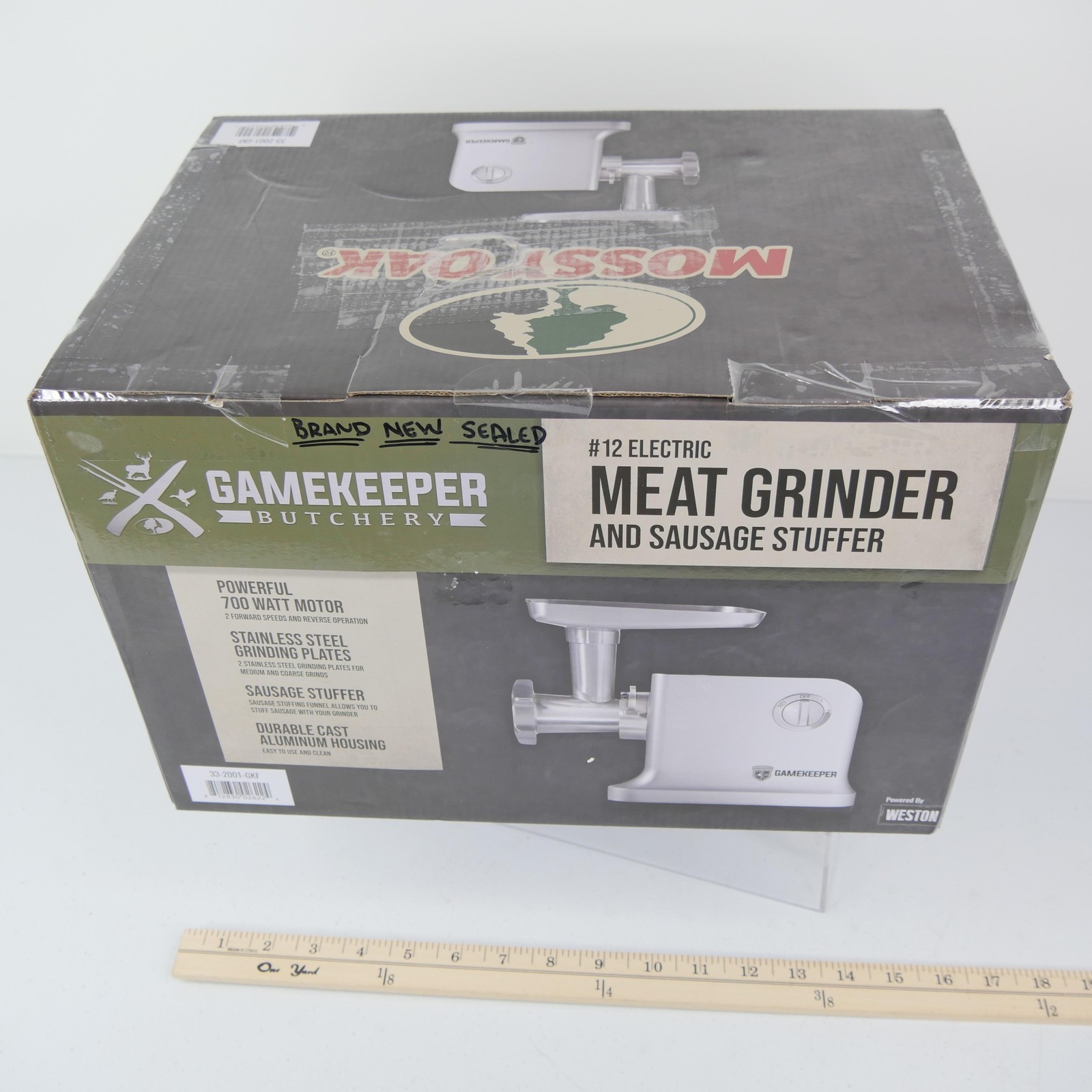 Gamekeeper Butchery #12 Electric Meat Grinder Sausage Stuffer 700W 33-2001-GKF