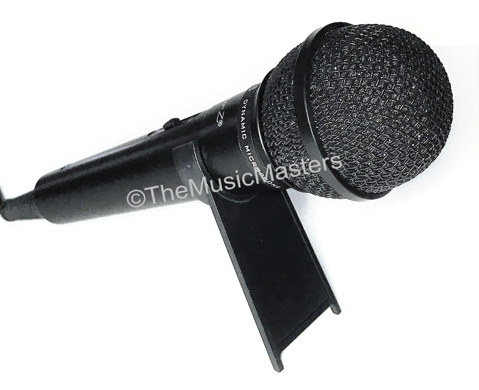 DJ Karaoke PA Computer Podcast Mic MICROPHONE w/Table Stand & 1/4" Plug Adapter