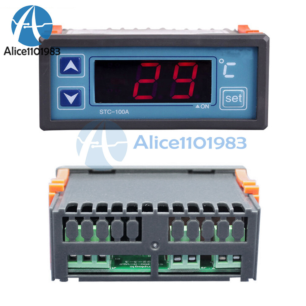 STC-100A Digital Thermostat Smart Temperature Controller AC220V NTC Sensor