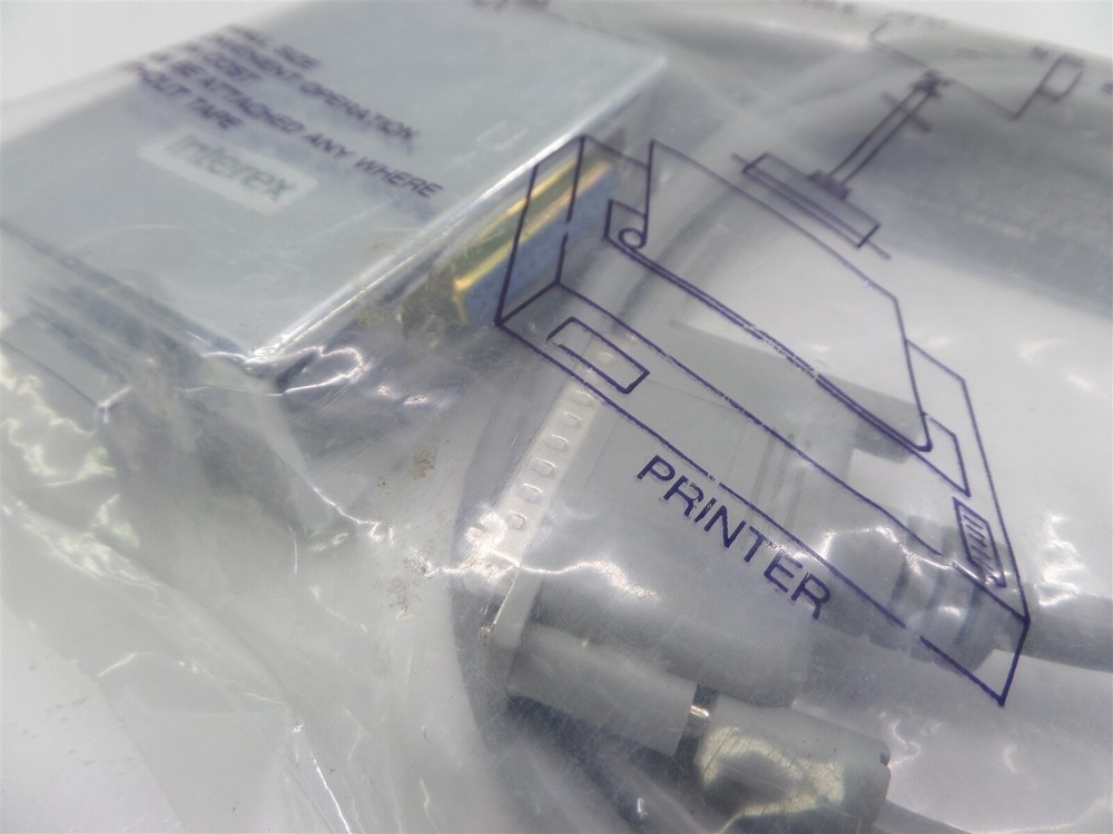 Interex DB25-AB Push Button Switch Box with 6ft Cable DC-25