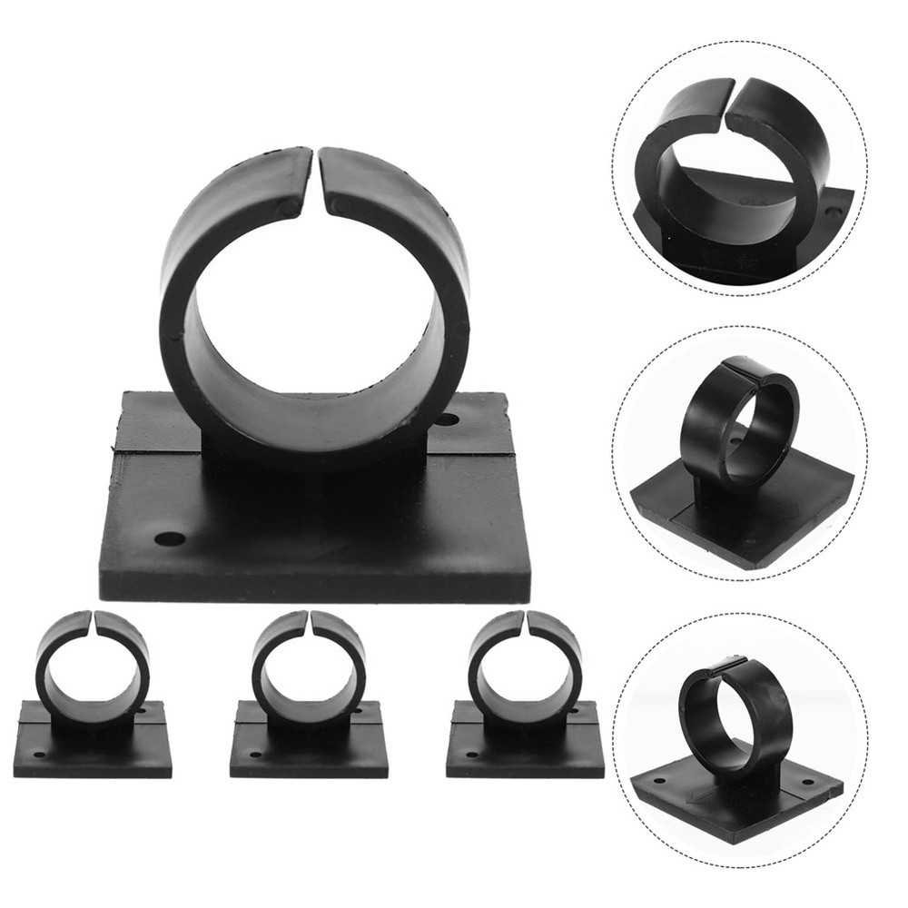 4Pcs Desk Microphone Hook Microphone Holder Microphone Bracket Clip Mic8494