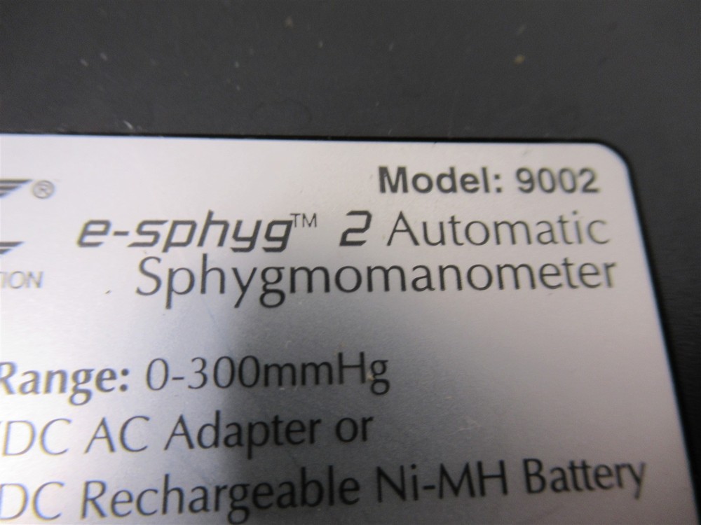 American Diagnostic ADC e-sphyg 2 Automatic Sphygmomanometer 9002
